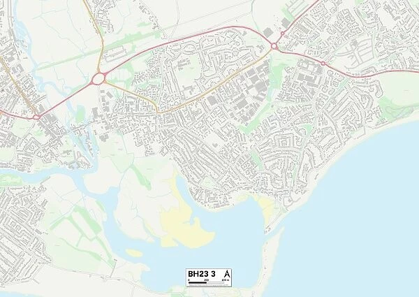 Christchurch BH23 3 Map