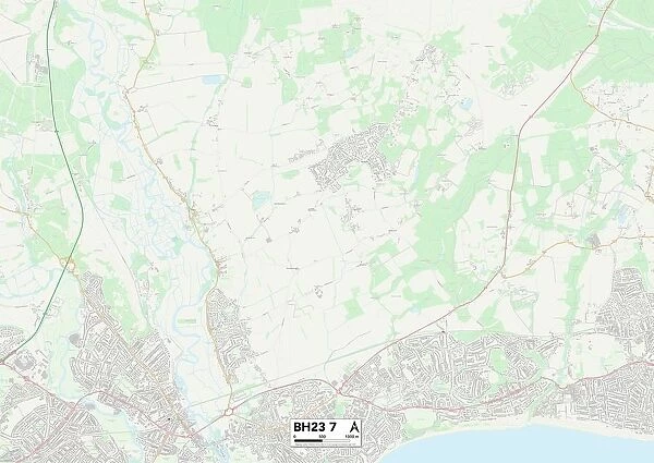 Christchurch BH23 7 Map