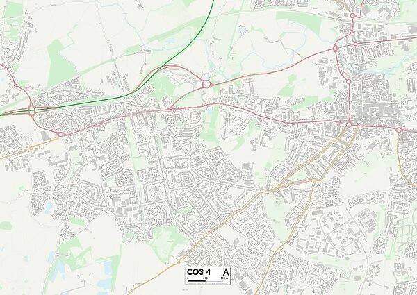 Colchester CO3 4 Map
