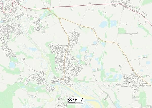 Colchester CO7 9 Map