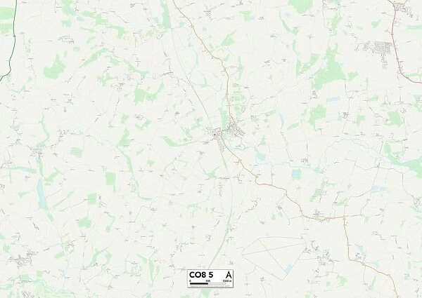 Colchester CO8 5 Map