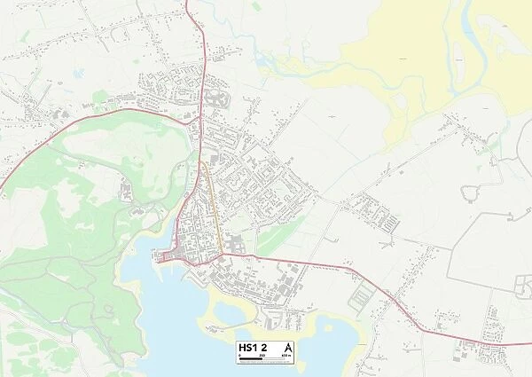 Comhairle nan Eilean Siar HS1 2 Map