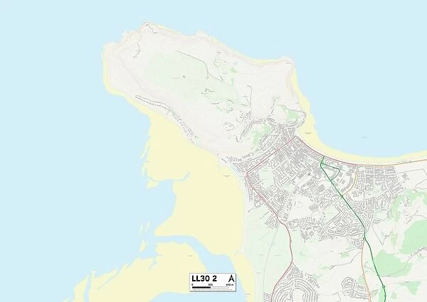 Conwy LL30 2 Map