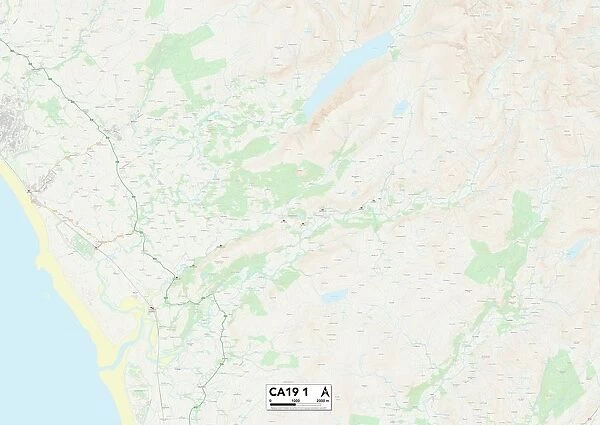 Copeland CA19 1 Map