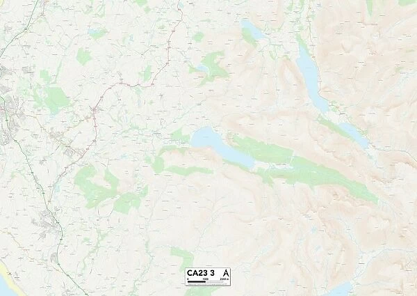 Copeland CA23 3 Map