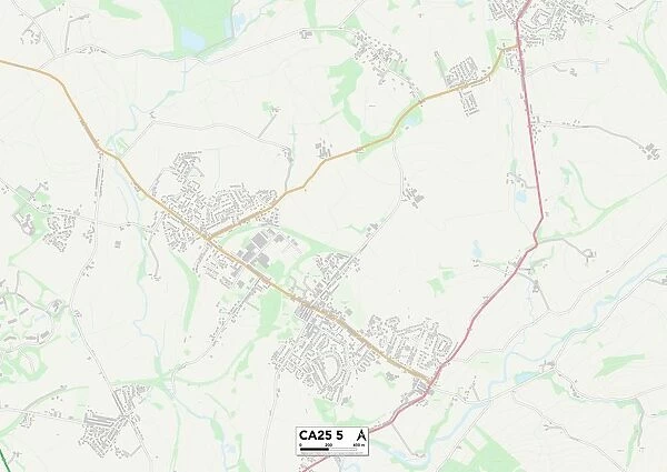 Copeland CA25 5 Map