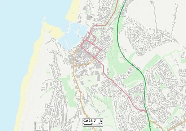 Copeland CA28 7 Map