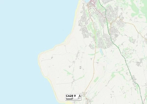 Copeland CA28 9 Map
