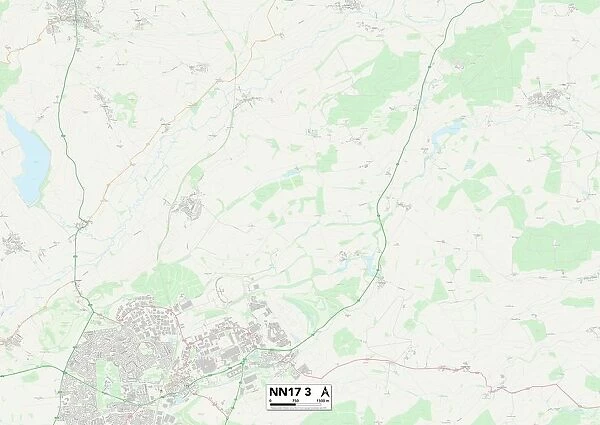 Corby NN17 3 Map