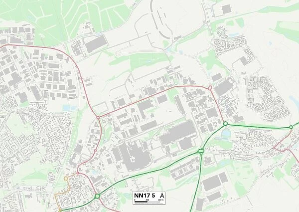 Corby NN17 5 Map