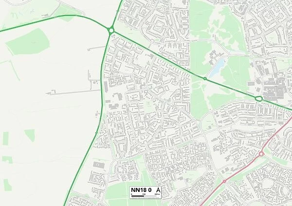 Corby NN18 0 Map