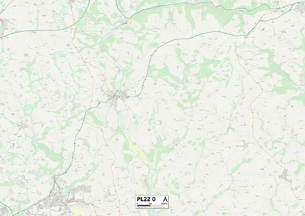 Cornwall PL22 0 Map