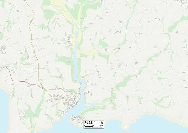 Cornwall PL23 1 Map