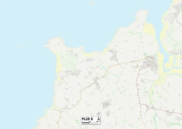 Cornwall PL28 8 Map