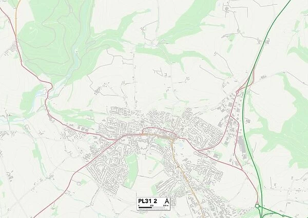 Cornwall PL31 2 Map