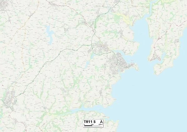 Cornwall TR11 5 Map