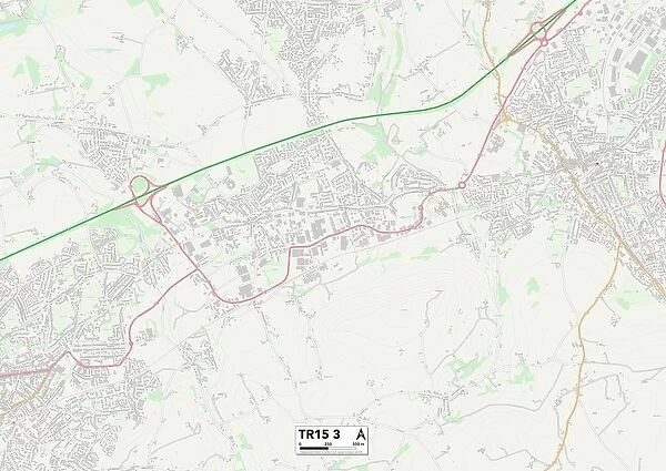 Cornwall TR15 3 Map
