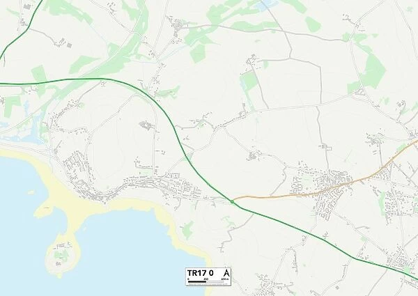 Cornwall TR17 0 Map