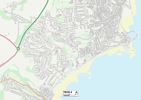 Cornwall TR18 4 Map