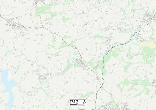 Cornwall TR3 7 Map