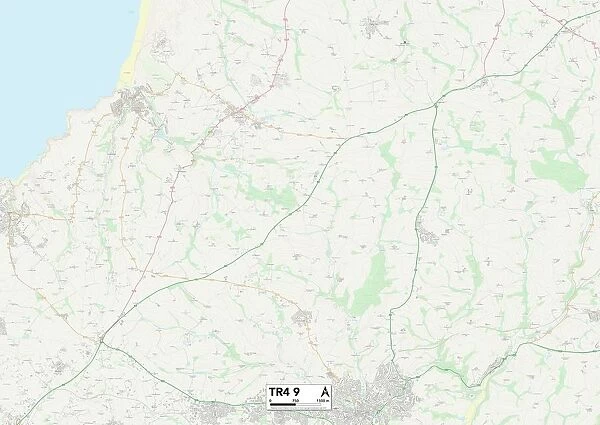 Cornwall TR4 9 Map
