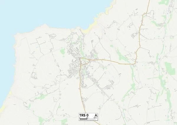 Cornwall TR5 0 Map