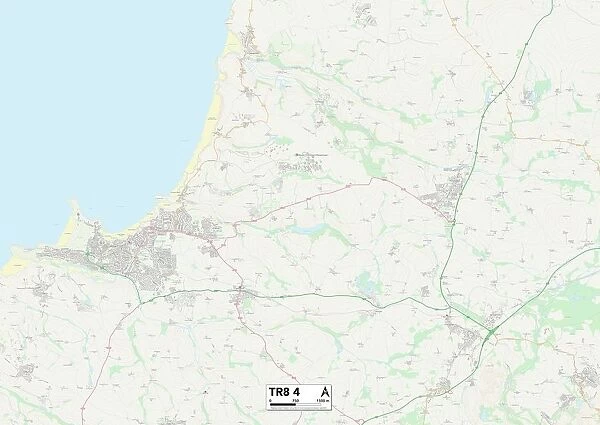 Cornwall TR8 4 Map