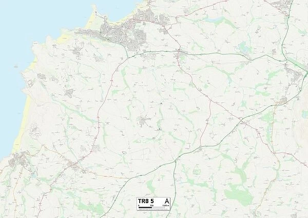 Cornwall TR8 5 Map