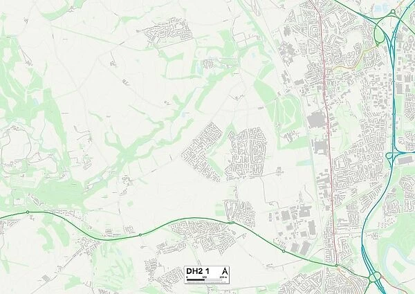 County Durham DH2 1 Map