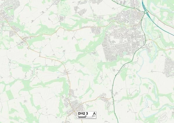 County Durham DH2 3 Map
