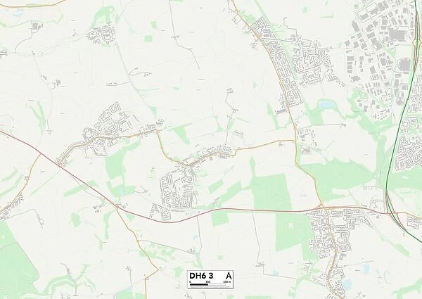 County Durham DH6 3 Map