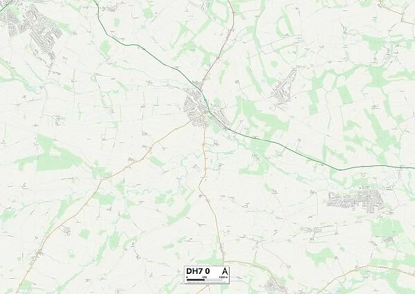 County Durham DH7 0 Map