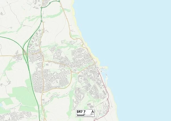 County Durham SR7 7 Map
