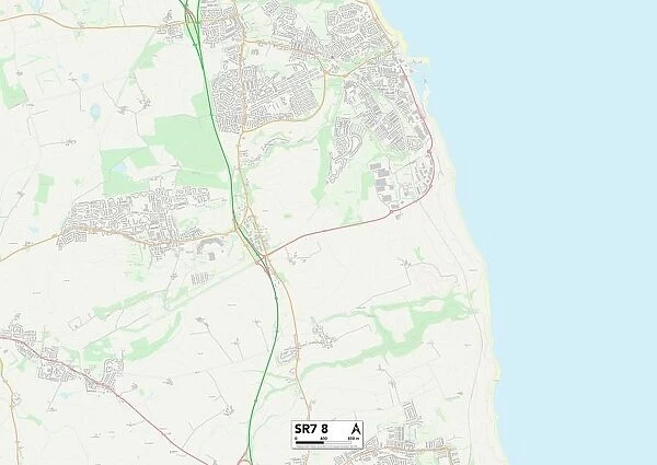 County Durham SR7 8 Map