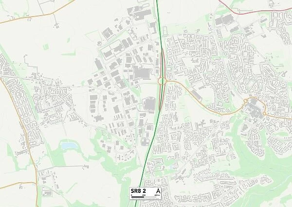 County Durham SR8 2 Map