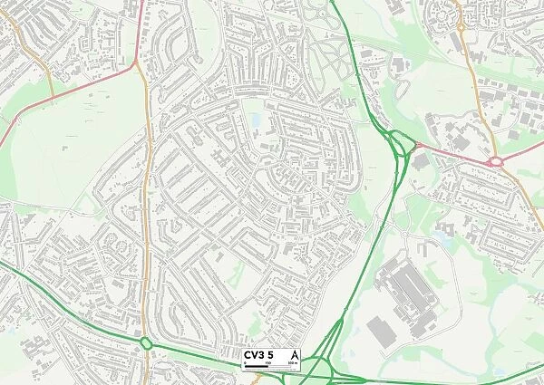 Coventry CV3 5 Map
