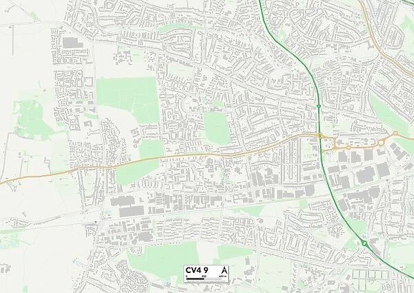 Coventry CV4 9 Map