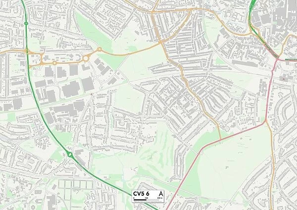 Coventry CV5 6 Map