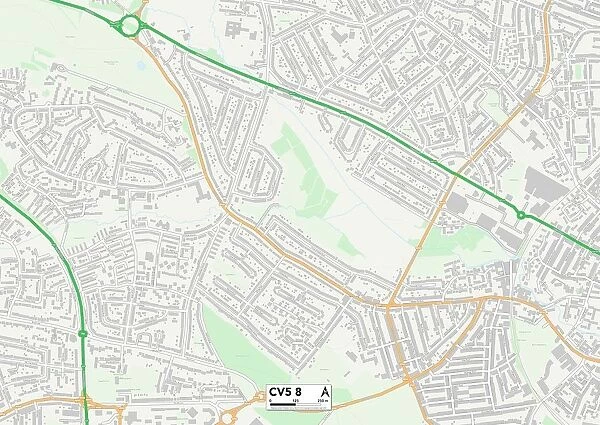 Coventry CV5 8 Map