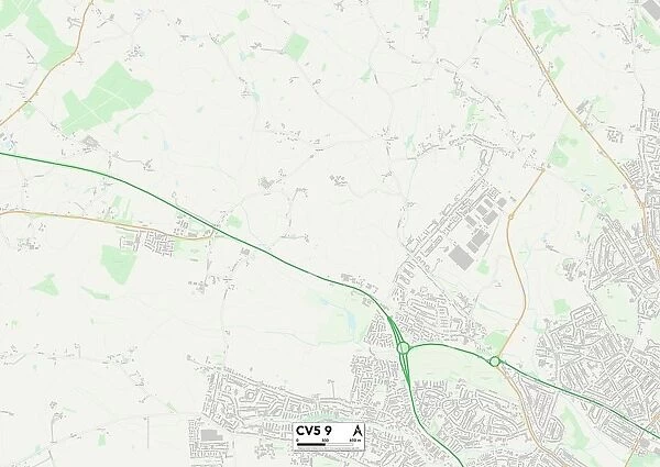 Coventry CV5 9 Map