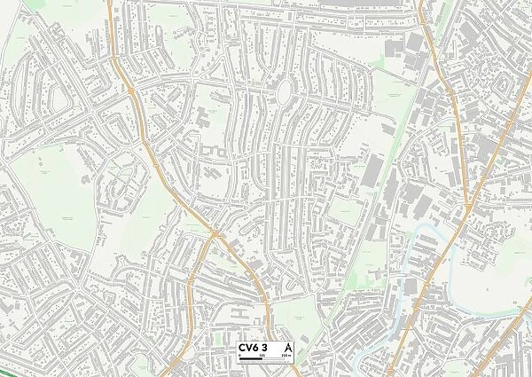 Coventry CV6 3 Map