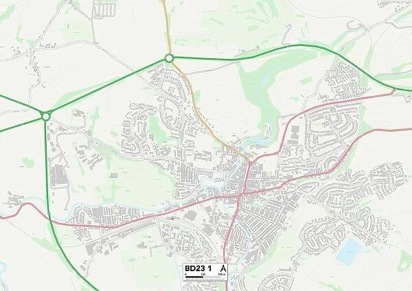Craven BD23 1 Map