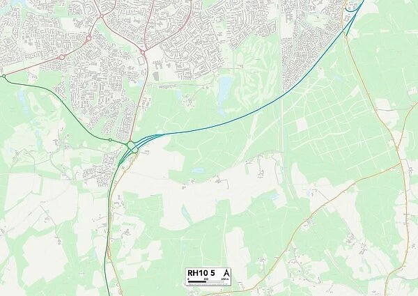 Crawley RH10 5 Map