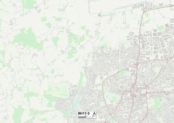 Crawley RH11 0 Map