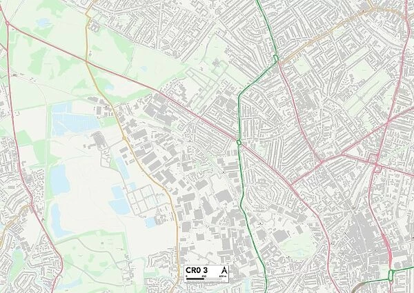 Croydon CR0 3 Map