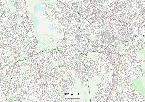 Croydon CR0 4 Map