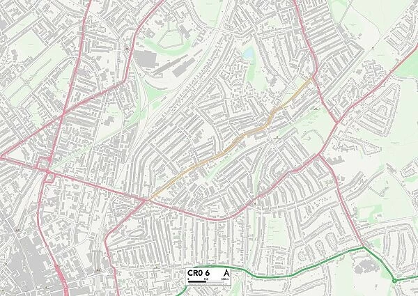 Croydon CR0 6 Map