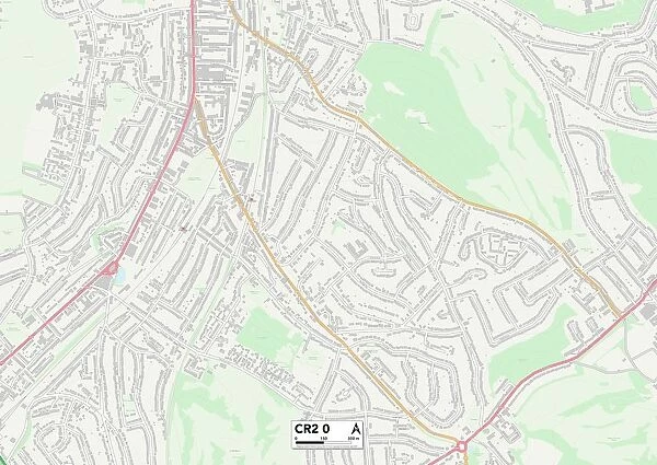 Croydon CR2 0 Map