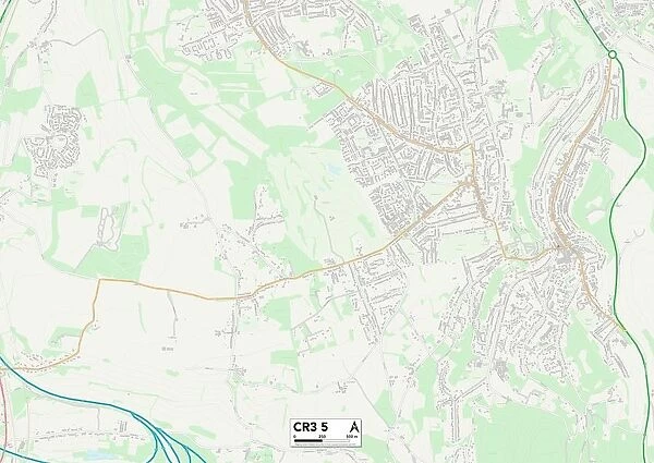 Croydon CR3 5 Map