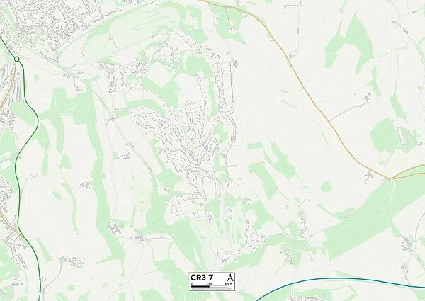 Croydon CR3 7 Map